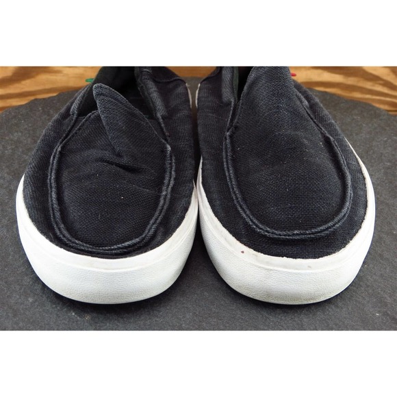 VANS Shoes Sz‎ 6.5 M Black Loafer Fabric Men 721277 main image 7
